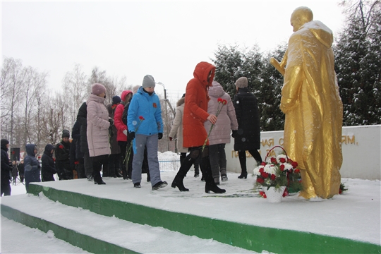 В Чебоксарском раойне почтили память Неизвестного солдата