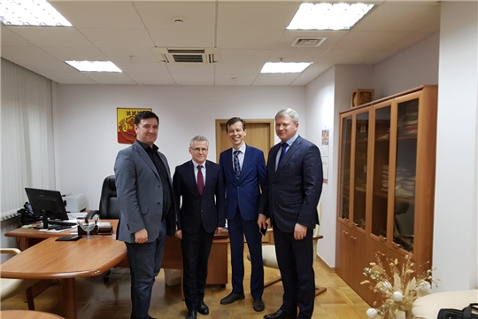 Министр экономического развития, торговли и промышленности встретился с белорусскими представителями, посетившими Чебоксары с рабочим визитом
