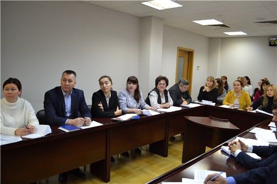 В Минэкономразвития Чувашии обсуждены предварительные итоги оценки регулирующего воздействия проектов нормативных правовых актов за 11 месяцев 2019 г.