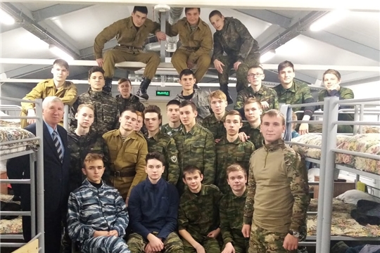 Алатырские школьники достойно прошли военно-полевые сборы, организованные в Нижнем Новгороде