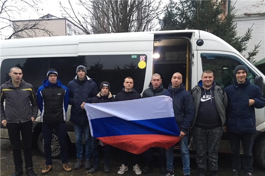 Ещё 11 парней из Алатыря и Алатырского района отправились служить в армию