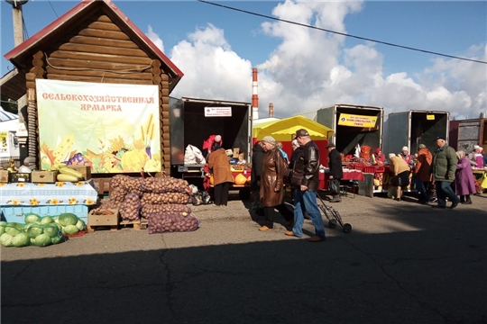 Сельскохозяйственная ярмарка «Дары осени» продолжит работу в Чебоксарах до 6 октября
