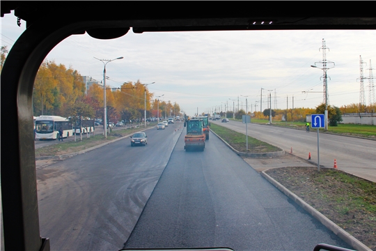 Еще один объект национального проекта «Безопасные и качественные автомобильные дороги» 2019 года в г.Чебоксары готовится к приемке