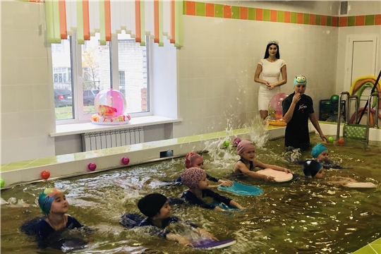 В чебоксарском детском саду состоялось торжественное открытие бассейна