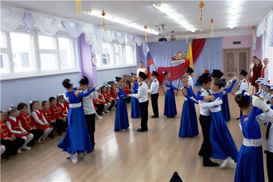 Воспитанники чебоксарского детского сада № 106 прошли посвящение в кадеты
