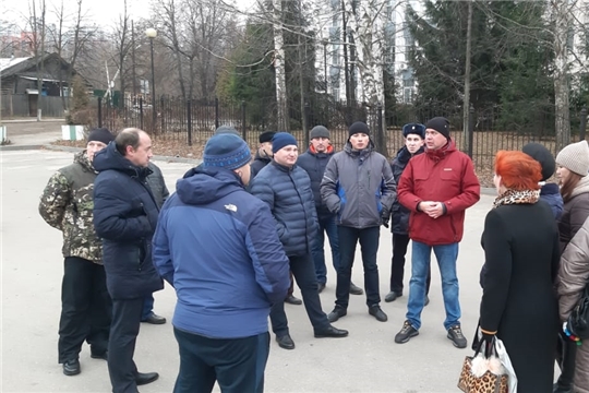 В Ленинском районе г.Чебоксары состоялся еженедельный комиссионный обход территорий