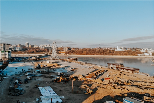 Масштабная реконструкция Красной площади Чебоксар завершится в июне 2020 года