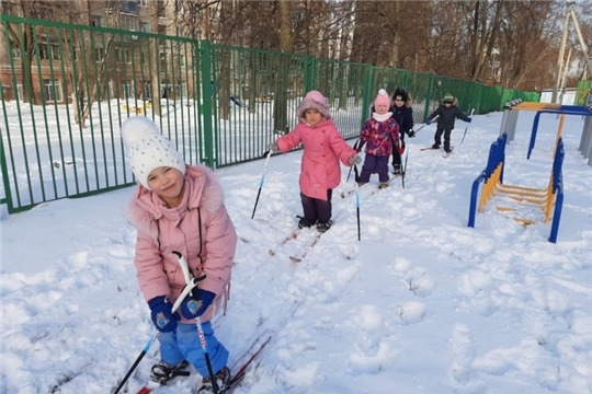 В детских садах города Чебоксары успешно реализуется муниципальный проект «Мы выбираем спорт!»