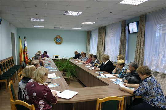 Состоялась встреча с председателями органов территориального общественного самоуправления Московского района г.Чебоксары