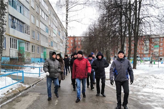В Ленинском районе состоялся еженедельный комиссионный обход территорий