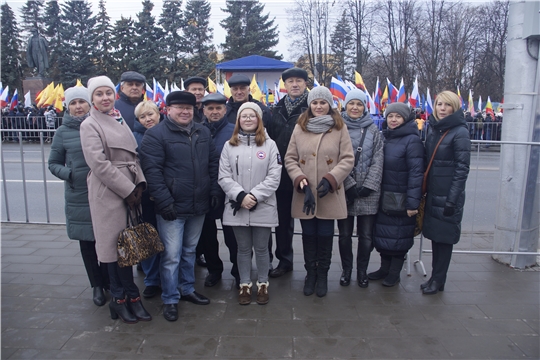 МЧС Чувашии на митинг-концерте, посвященному Дню народного единства