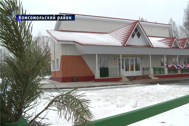 В Комсомольском районе открылся новый дом культуры и памятник-якорь вице-адмиралу Василию Петровичу Разумову