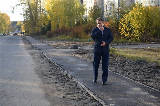 В ходе рабочего объезда города Шумерля глава администрации Алексей Григорьев посетил ряд объектов