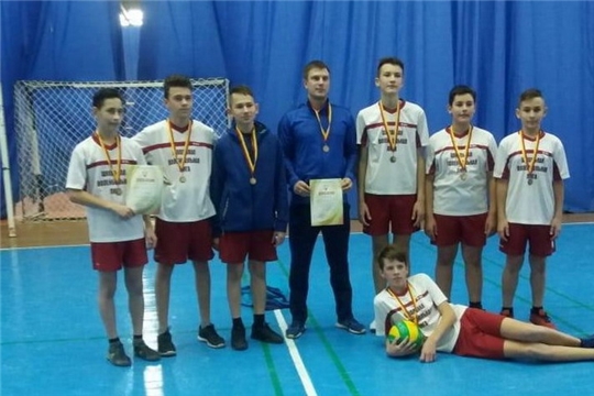 Шумерлинская команда ДЮСШ «Олимп» стала призером первенства  Чувашской Республики по волейболу