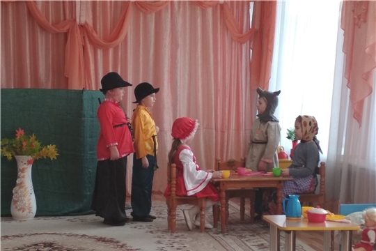 Целую неделю детский сад № 14 «Солнышко» г Шумерля "жил" театром...