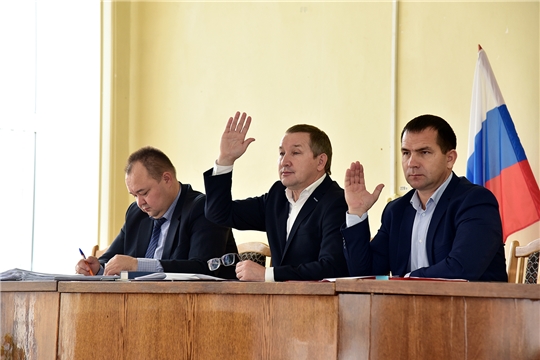 Состоялось 41 заседание Собрания депутатов Ибресинского района 6 созыва