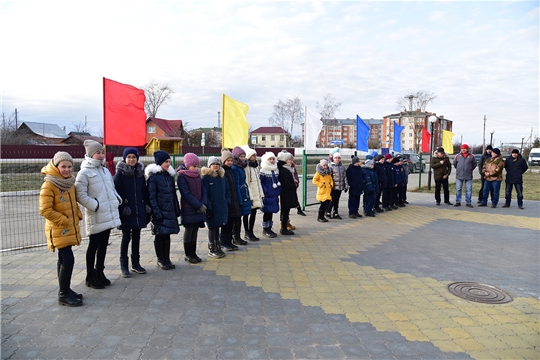 Открытие Аллеи Памяти ветеранов футбола и волейбола