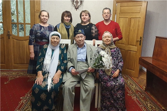 Житель п. Ибреси Расик Садыкович Алимов отметил 90-летний юбилей