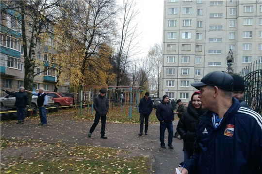 В Калининском районе г. Чебоксары проведен обход территорий