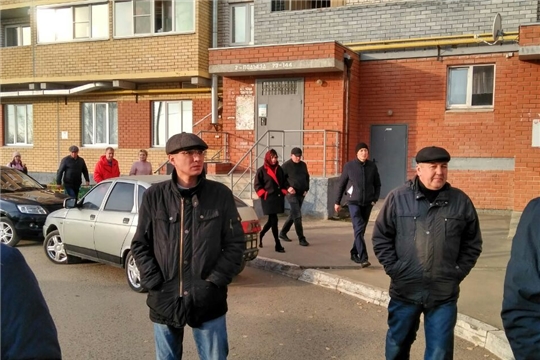 В поселке Альгешево г.Чебоксары проведен обход территорий