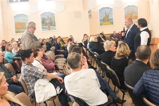 Депутаты Чебоксарского городского Собрания провели встречу с жителями Калининского района