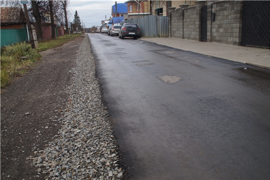 Инициативное бюджетирование: В Чебоксарах ведется капитальный ремонт дорог частного сектора