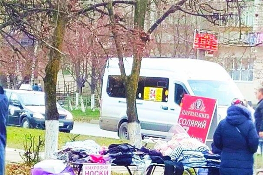 Мероприятия по пресечению нелегальной торговли в Калининском районе