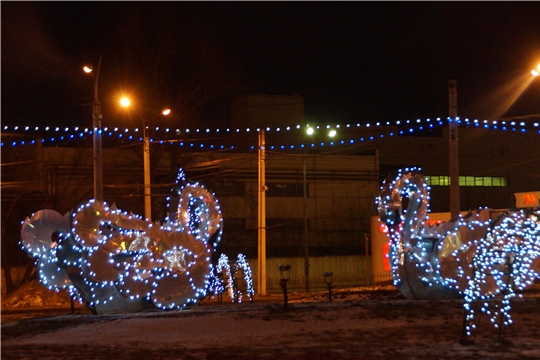 Калининский район встретит Новый год в ярких красках