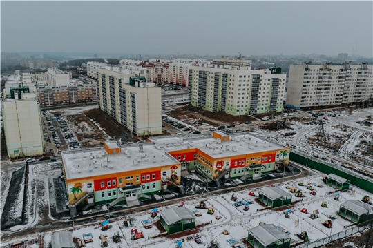 В Чебоксарах открыли 3 новых детских сада, построенных по нацпроектам