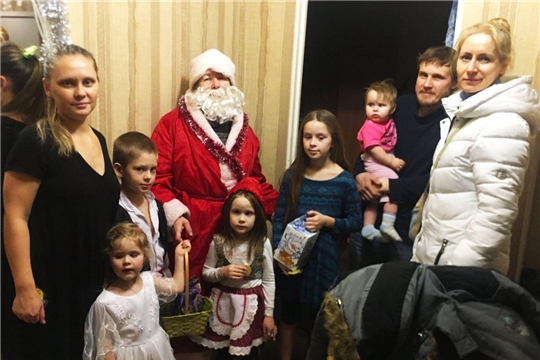ТОСы Калининского района поздравляют жителей с Новым годом