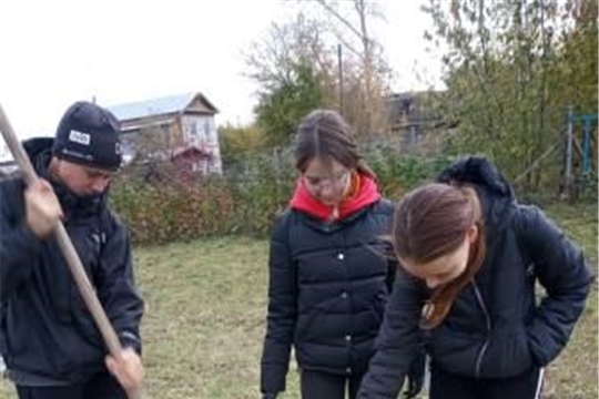 Осенняя акция «Живи, лес!» в Караклинской школе