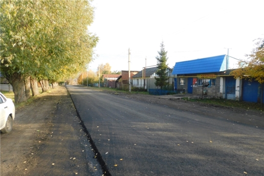 Ремонт дороги по ул. Ленина в д. Большие Бикшихи