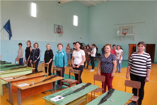 Районные медики сдали нормы ГТО по стрельбе