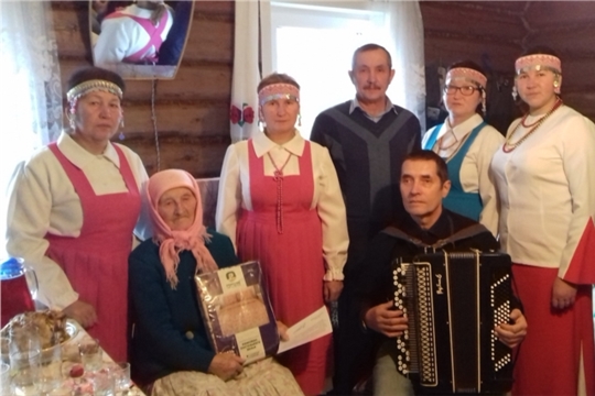 90-летний юбилей отметила жительница деревни Оженары