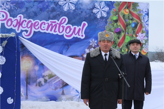 17 декабря в Канашском районе Герой России Н.Ф. Гаврилов дал старт марафону «Новогодняя Чувашия»