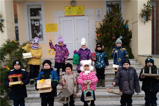 Акция "Кормушка для птиц" в Ухманской СОШ
