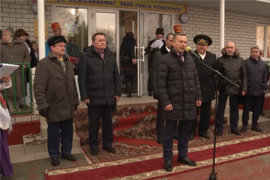 В Комсомольском районе открылся новый дом культуры и памятник-якорь вице-адмиралу Василию Петровичу Разумову