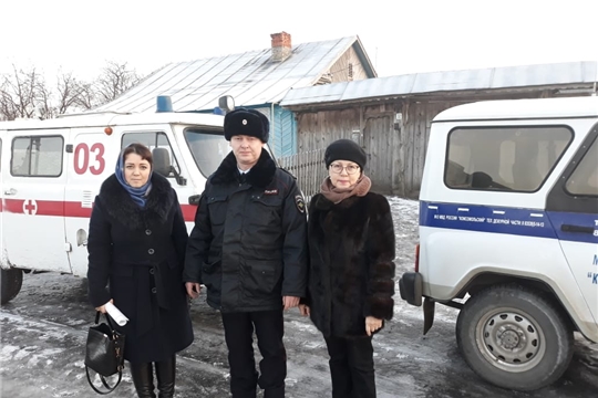 Очередной профилактический рейд по семьям проведен в Александровском и Комсомольском сельских поселениях