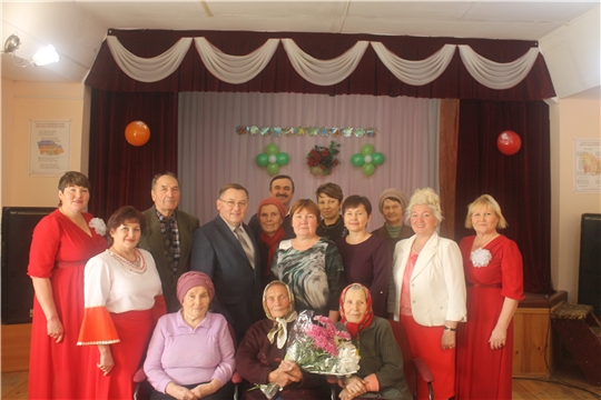 95-летний юбилей отмечает труженик тыла  Камчаткина Мария Александровна
