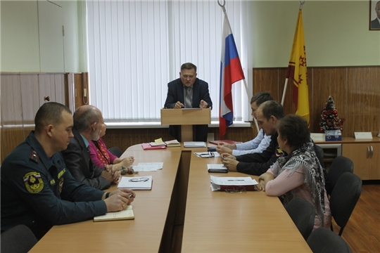 Глава администрации Козловского района Андрей Васильев провел заседание антитеррористической комиссии