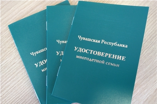 6000 семей республики получили удостоверения многодетной семьи