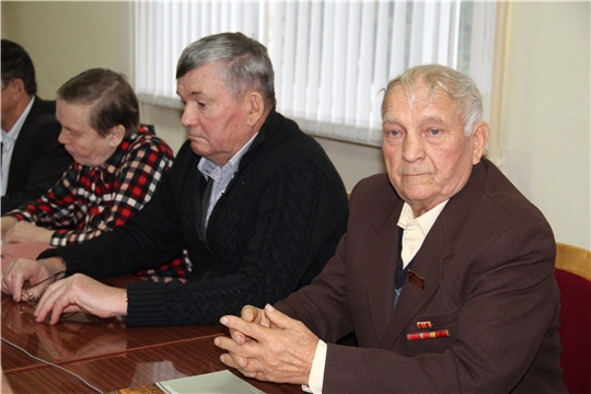 Совещание членов Союза ветеранов АПК в Красночетайском районе