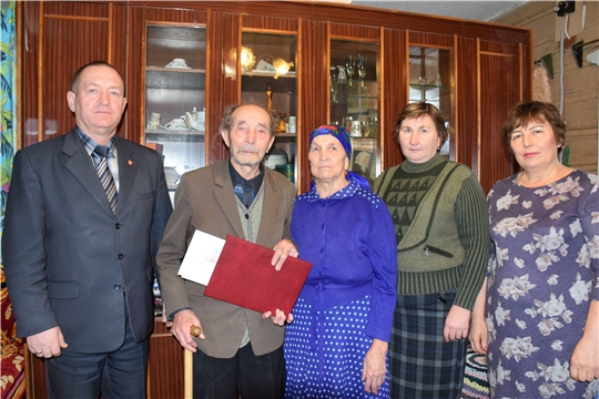 90-летний юбилей отметил ветеран труда, житель Испуханского сельского поселения Михаил Майоров