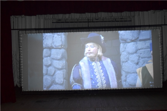 В кинозале «Катюша» РДК состоялся просмотр записи спектакля «Смута»
