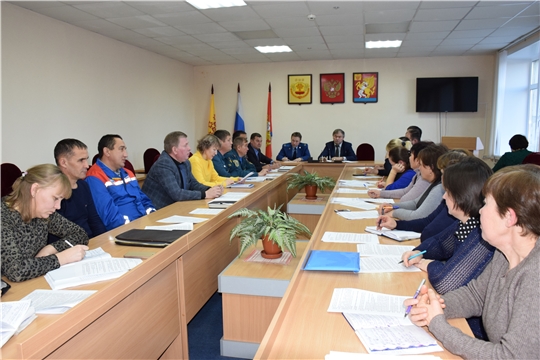 Очередное заседание комиссии по предупреждению и ликвидации чрезвычайных ситуаций и обеспечению пожарной безопасности Красночетайского района