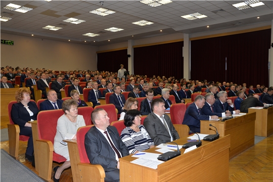 Делегация Красночетайского района приняла участие в VII съезде Совета муниципальных образований Чувашской Республики