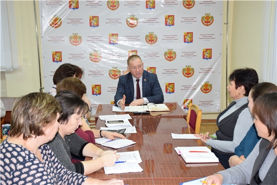 Состоялось совещание с главами сельских поселений Красночетайского района