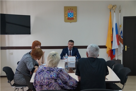 Глава администрации Ленинского района г.Чебоксары Максим Андреев провел прием граждан по личным вопросам