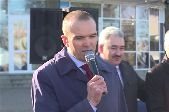 Открытие дороги по бульвару Электроаппаратчиков