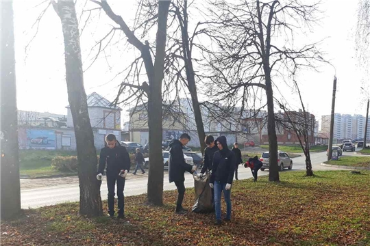 В Ленинском районе проведены молодежные экологические субботники